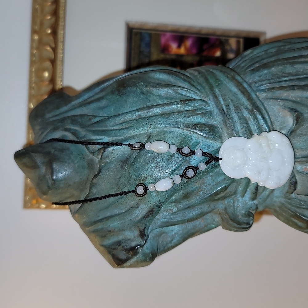 Jade Buddha Necklace